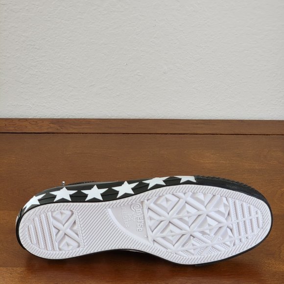 Converse X Miley Cyrus Chuck Taylor All Star Ox Patent Leather 563720C Black - Picture 6 of 9